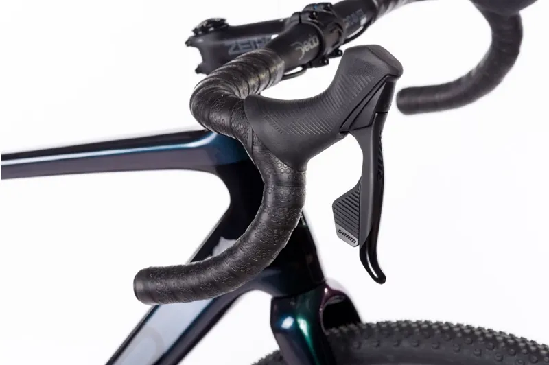 Orro Terra C Rival eTap RR9 Dark Radiant Gravel Bike 2022 in Blue-2